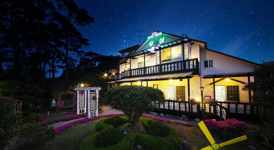 Gyeongpo Woosung Pension Gangneung Extérieur photo